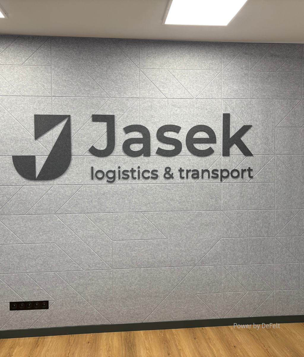 BaffleTone - panele akustyczne z filcu branding